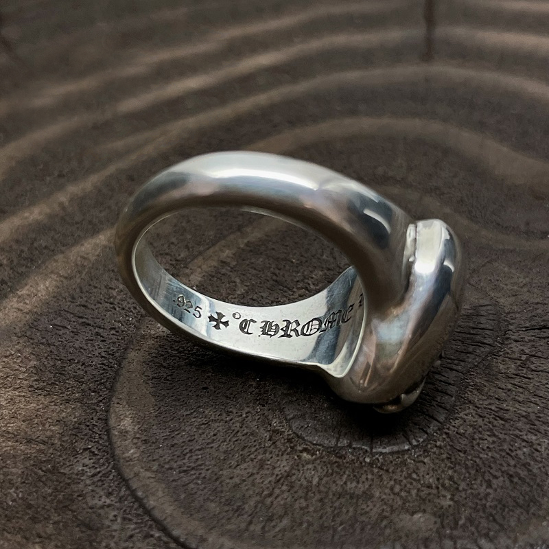 Chrome Hearts Cross Ring - Gothic 925 Sterling Silver Jewelry | David Studio