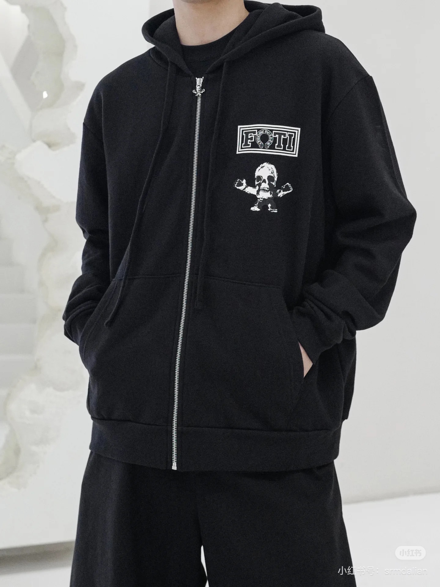 Chrome Hearts Cross Ring - Gothic 925 Sterling Silver Jewelry | David Studio