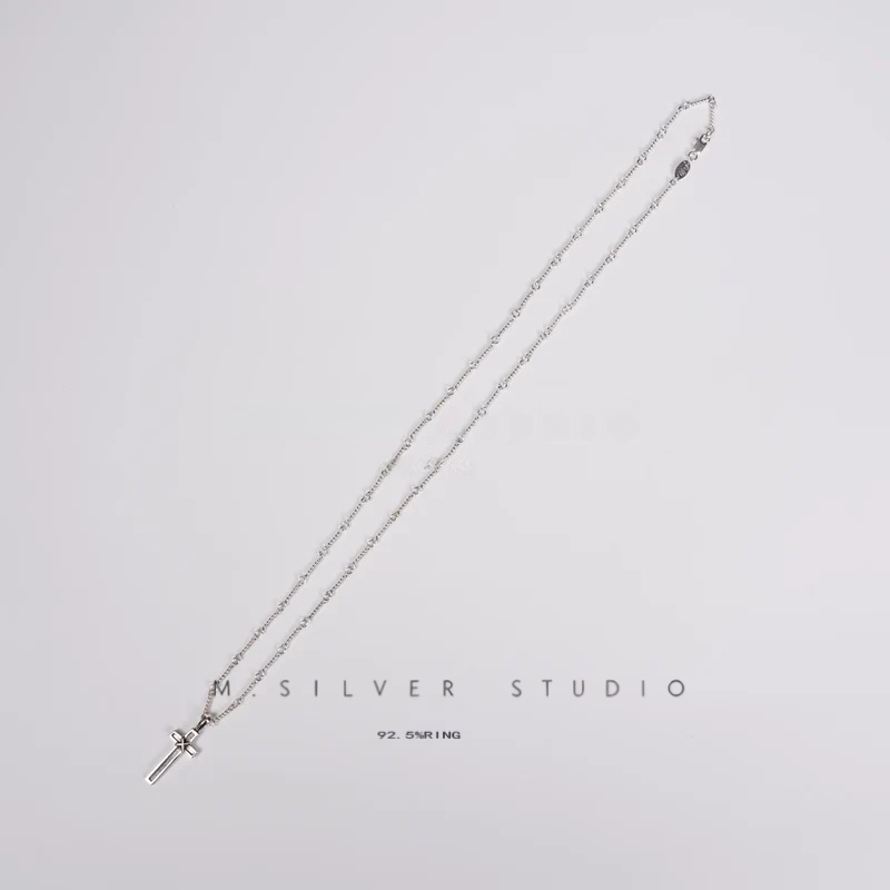 Chrome Hearts Cross Ring - Gothic 925 Sterling Silver Jewelry | David Studio