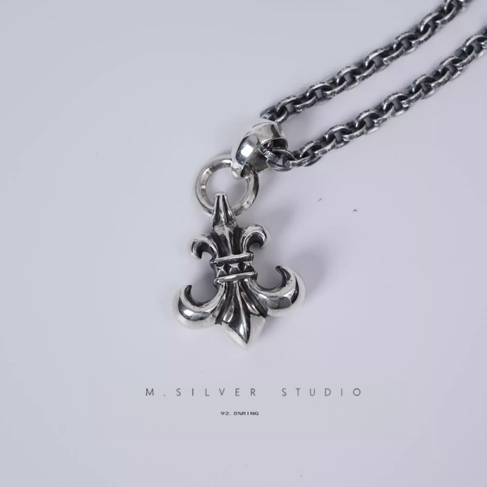 Chrome Hearts Cross Ring - Gothic 925 Sterling Silver Jewelry | David Studio