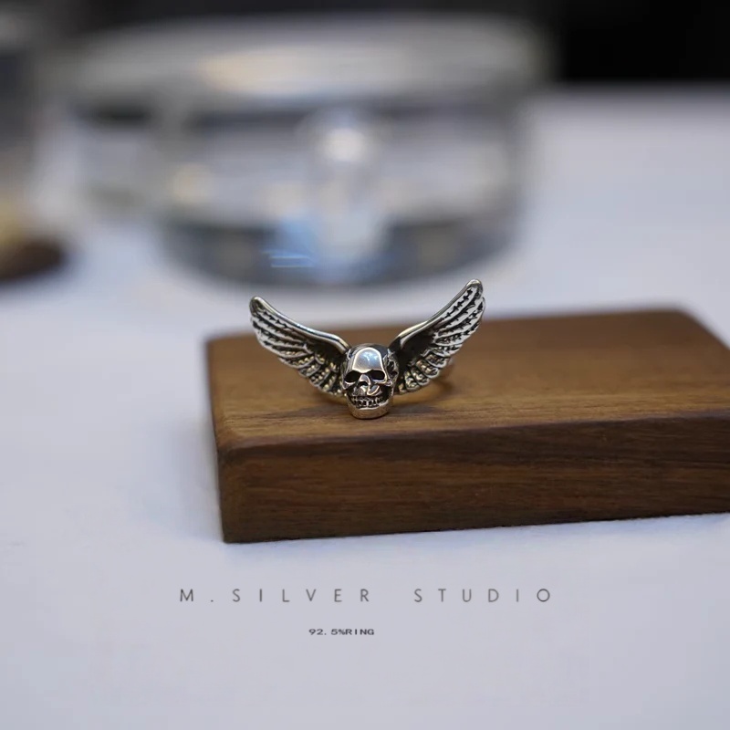 Chrome Hearts Cross Ring - Gothic 925 Sterling Silver Jewelry | David Studio