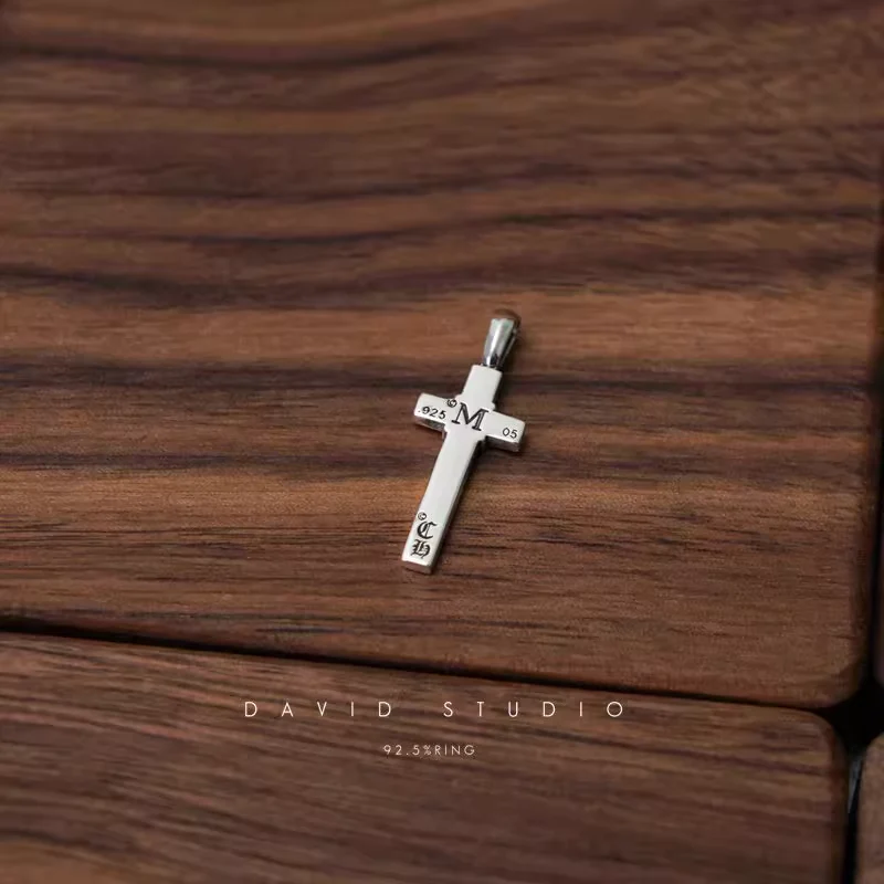 Chrome Hearts Cross Ring - Gothic 925 Sterling Silver Jewelry | David Studio