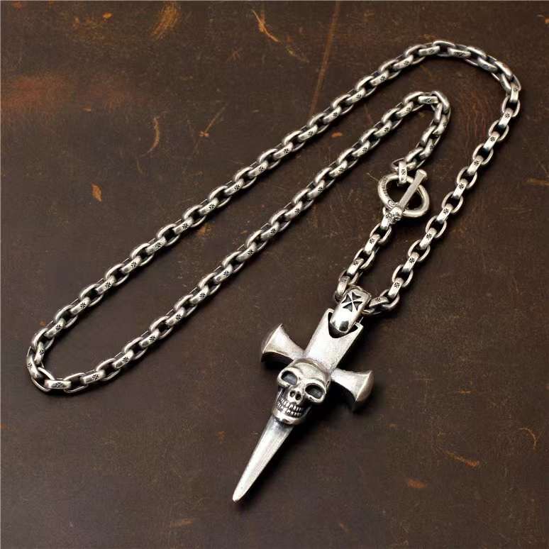 Chrome Hearts Cross Ring - Gothic 925 Sterling Silver Jewelry | David Studio