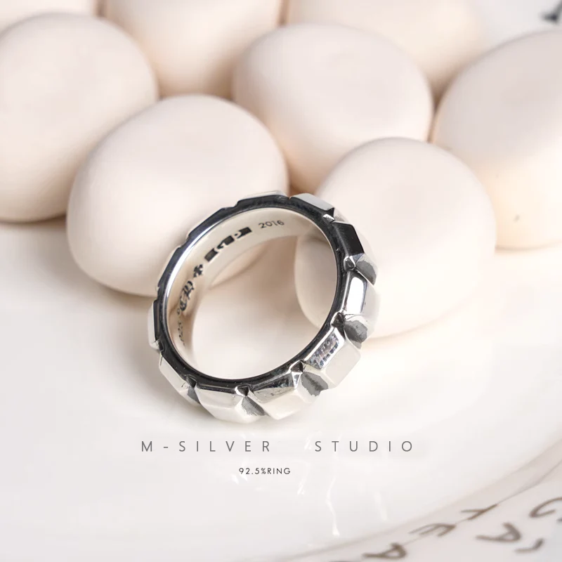 Chrome Hearts Cross Ring - Gothic 925 Sterling Silver Jewelry | David Studio