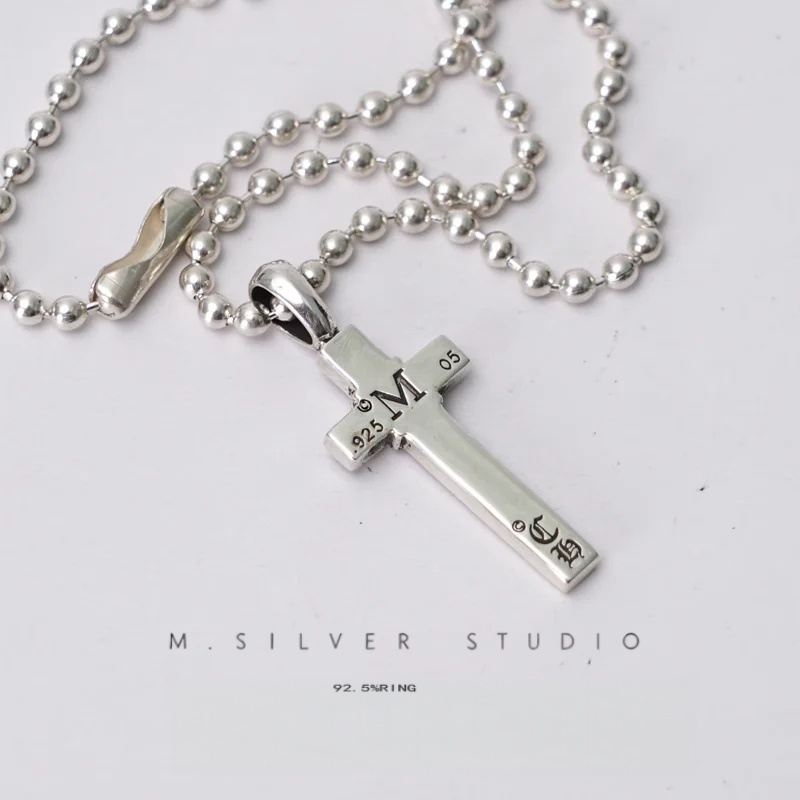 Chrome Hearts Cross Ring - Gothic 925 Sterling Silver Jewelry | David Studio