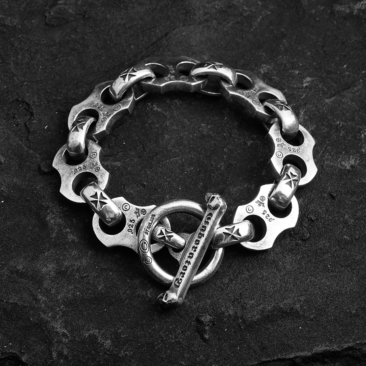 Chrome Hearts Cross Ring - Gothic 925 Sterling Silver Jewelry | David Studio