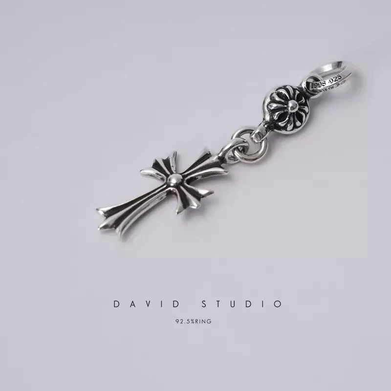 Chrome Hearts Cross Ring - Gothic 925 Sterling Silver Jewelry | David Studio