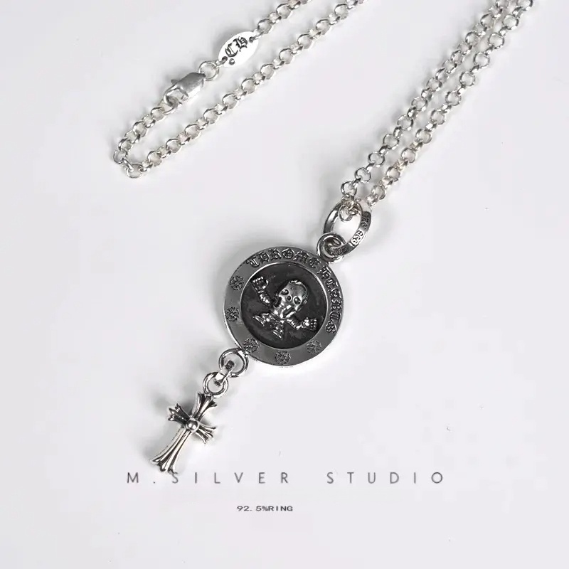 Chrome Hearts Cross Ring - Gothic 925 Sterling Silver Jewelry | David Studio