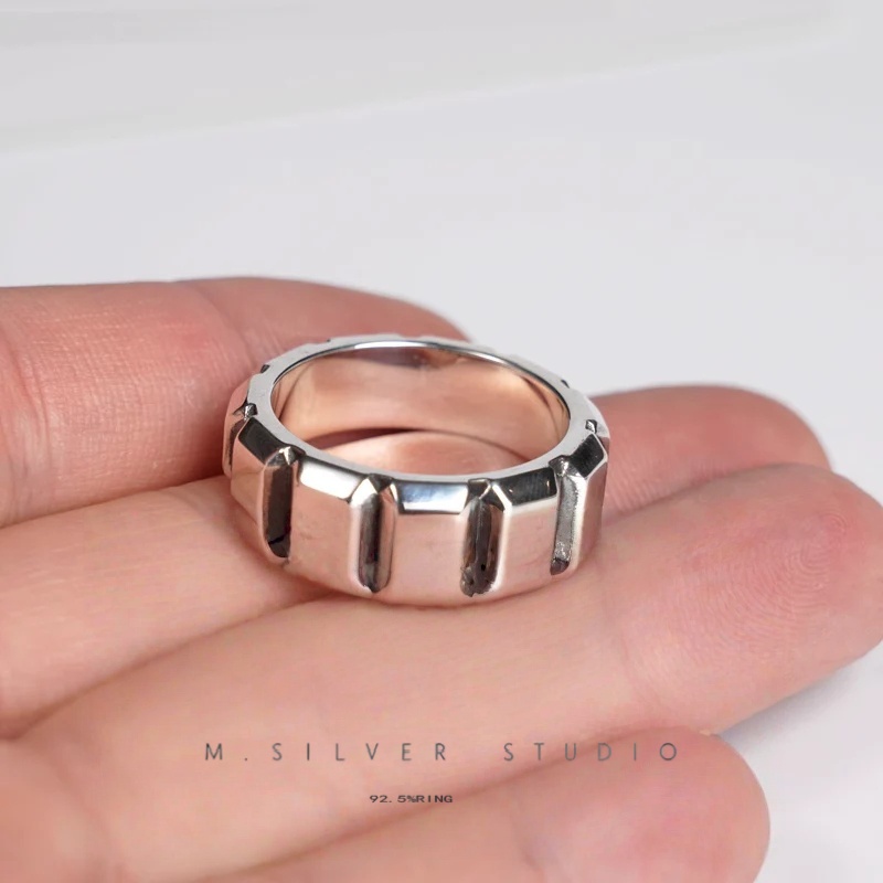 Chrome Hearts Cross Ring - Gothic 925 Sterling Silver Jewelry | David Studio