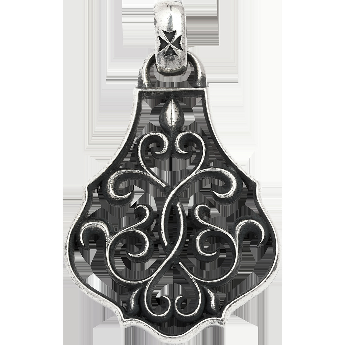 Chrome Hearts Cross Ring - Gothic 925 Sterling Silver Jewelry | David Studio