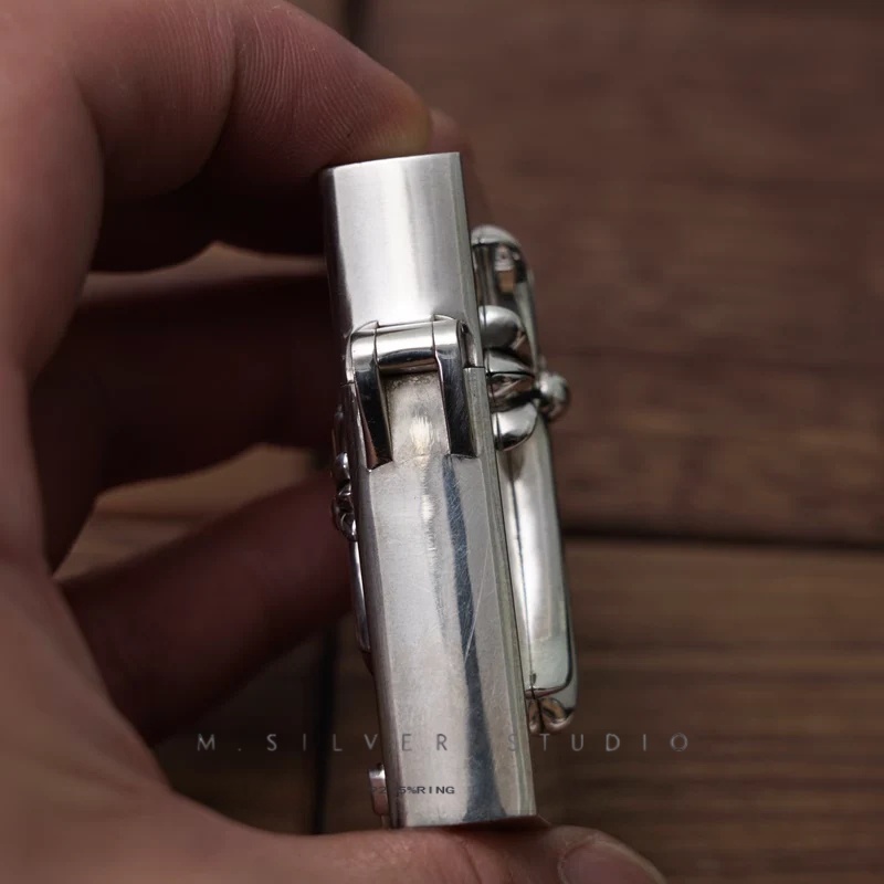 Chrome Hearts Cross Ring - Gothic 925 Sterling Silver Jewelry | David Studio