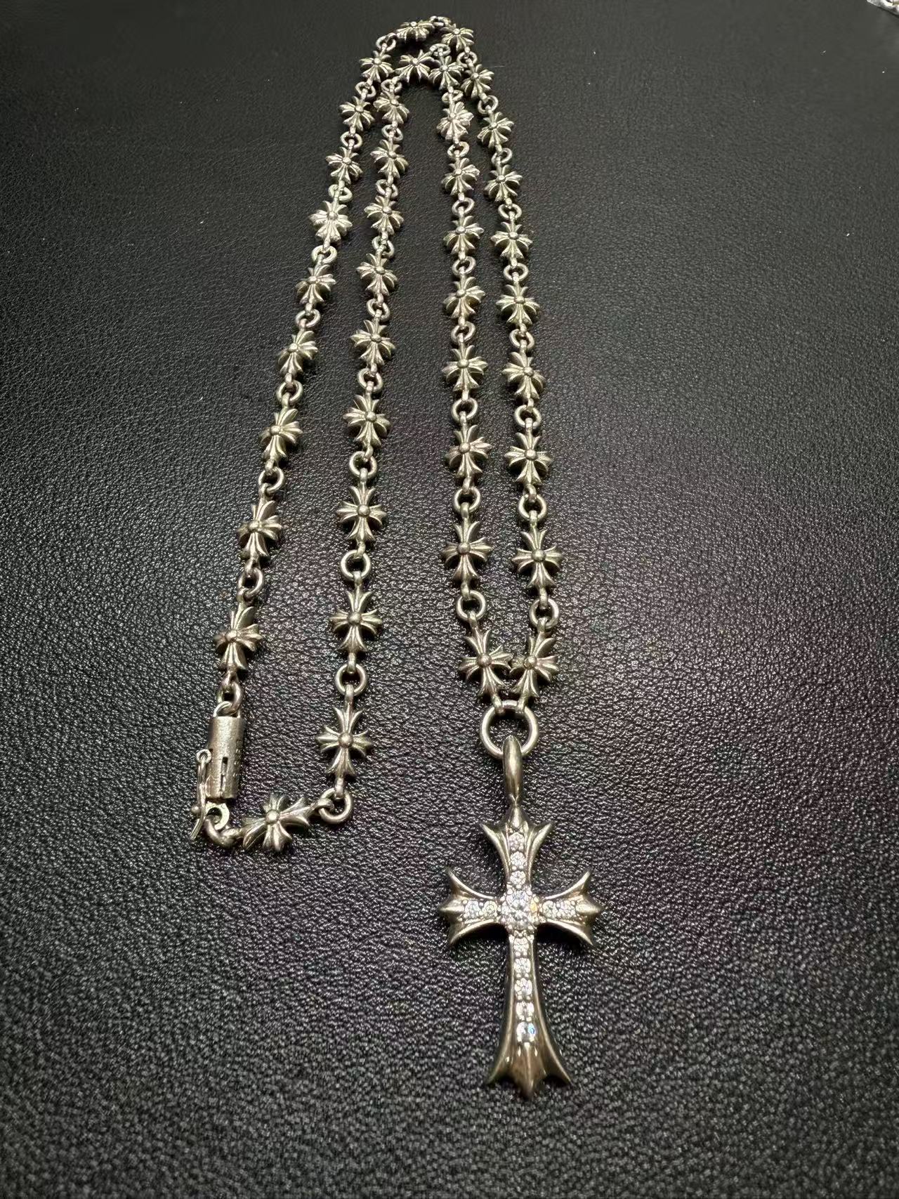 Chrome Hearts Cross Ring - Gothic 925 Sterling Silver Jewelry | David Studio