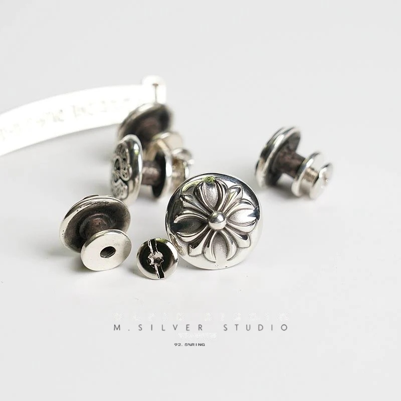 Chrome Hearts Cross Ring - Gothic 925 Sterling Silver Jewelry | David Studio