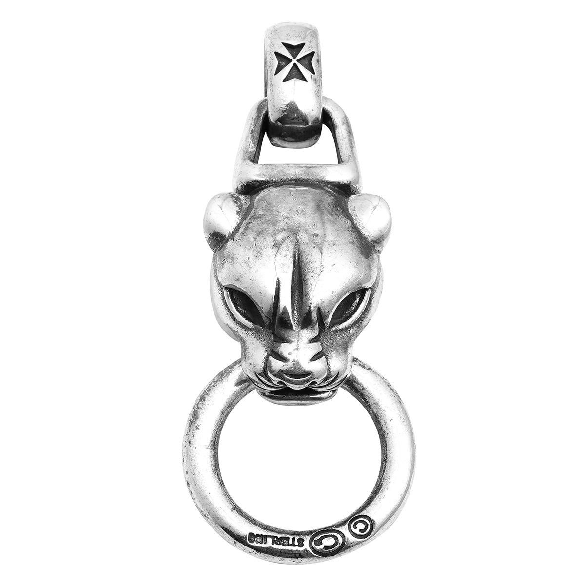 Chrome Hearts Cross Ring - Gothic 925 Sterling Silver Jewelry | David Studio