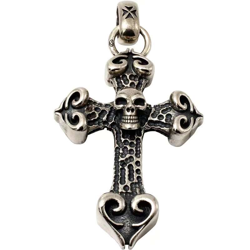Chrome Hearts Cross Ring - Gothic 925 Sterling Silver Jewelry | David Studio
