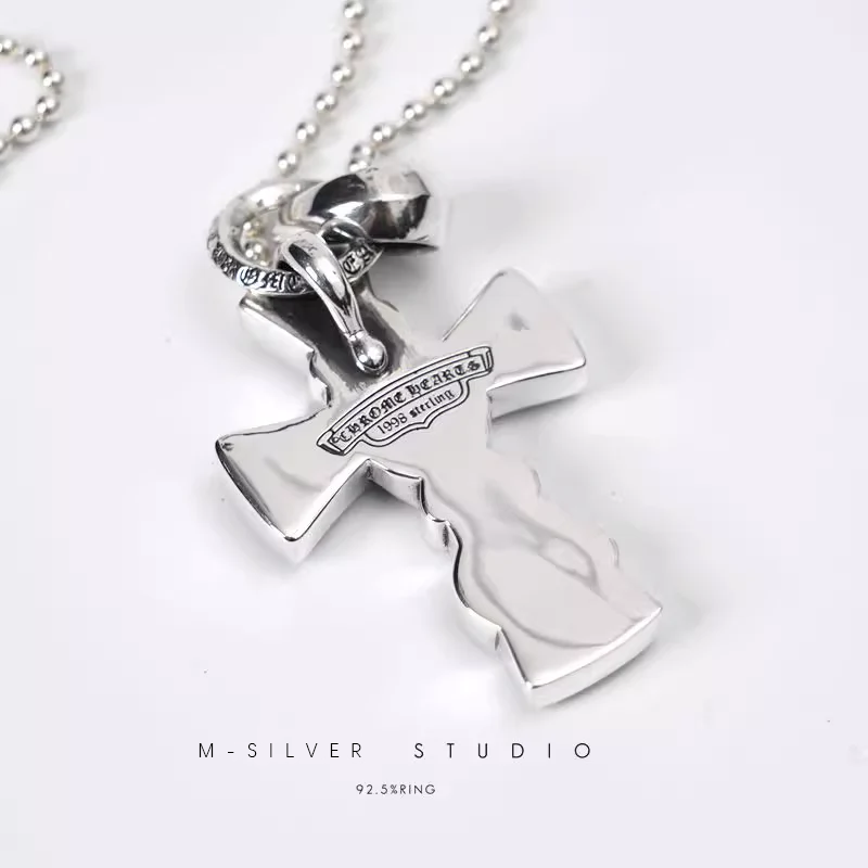 Chrome Hearts Cross Ring - Gothic 925 Sterling Silver Jewelry | David Studio
