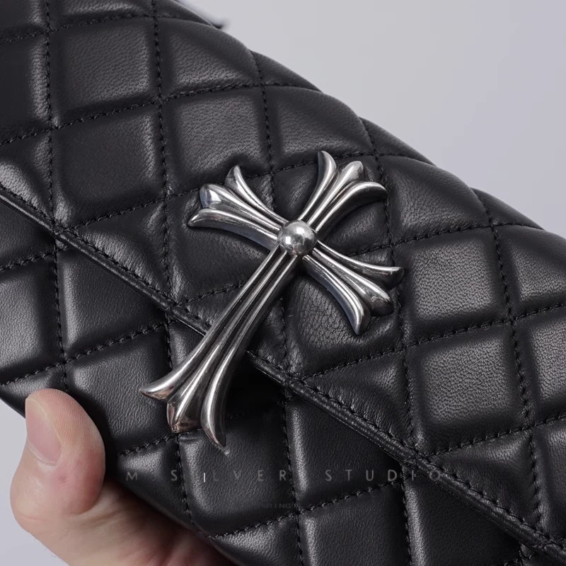 Chrome Hearts Cross Ring - Gothic 925 Sterling Silver Jewelry | David Studio