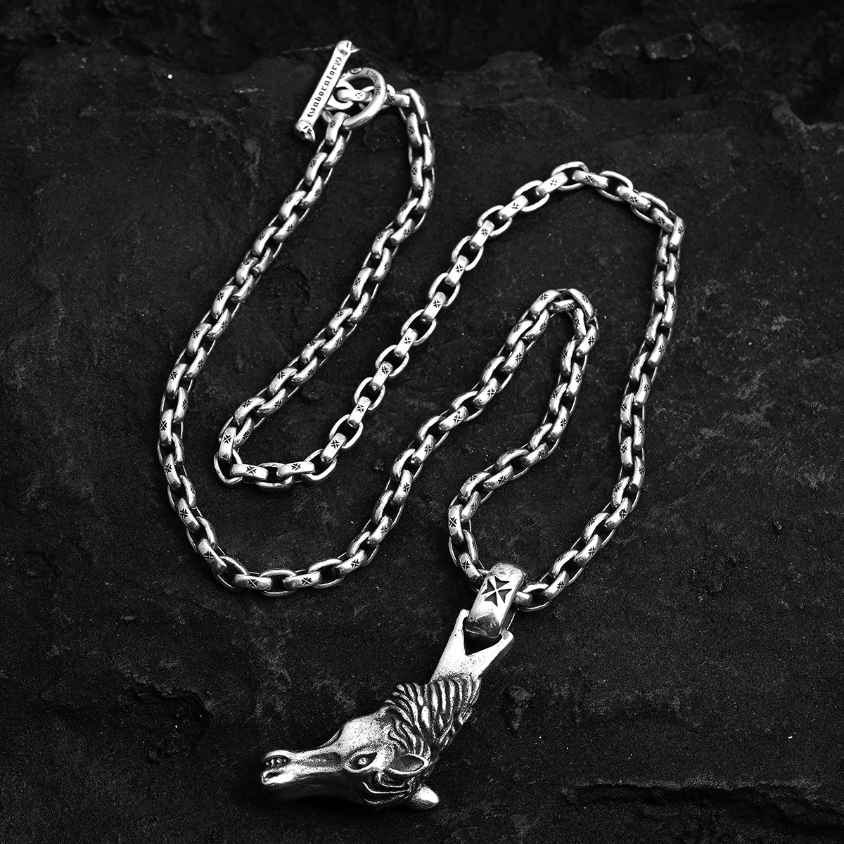 Chrome Hearts Cross Ring - Gothic 925 Sterling Silver Jewelry | David Studio