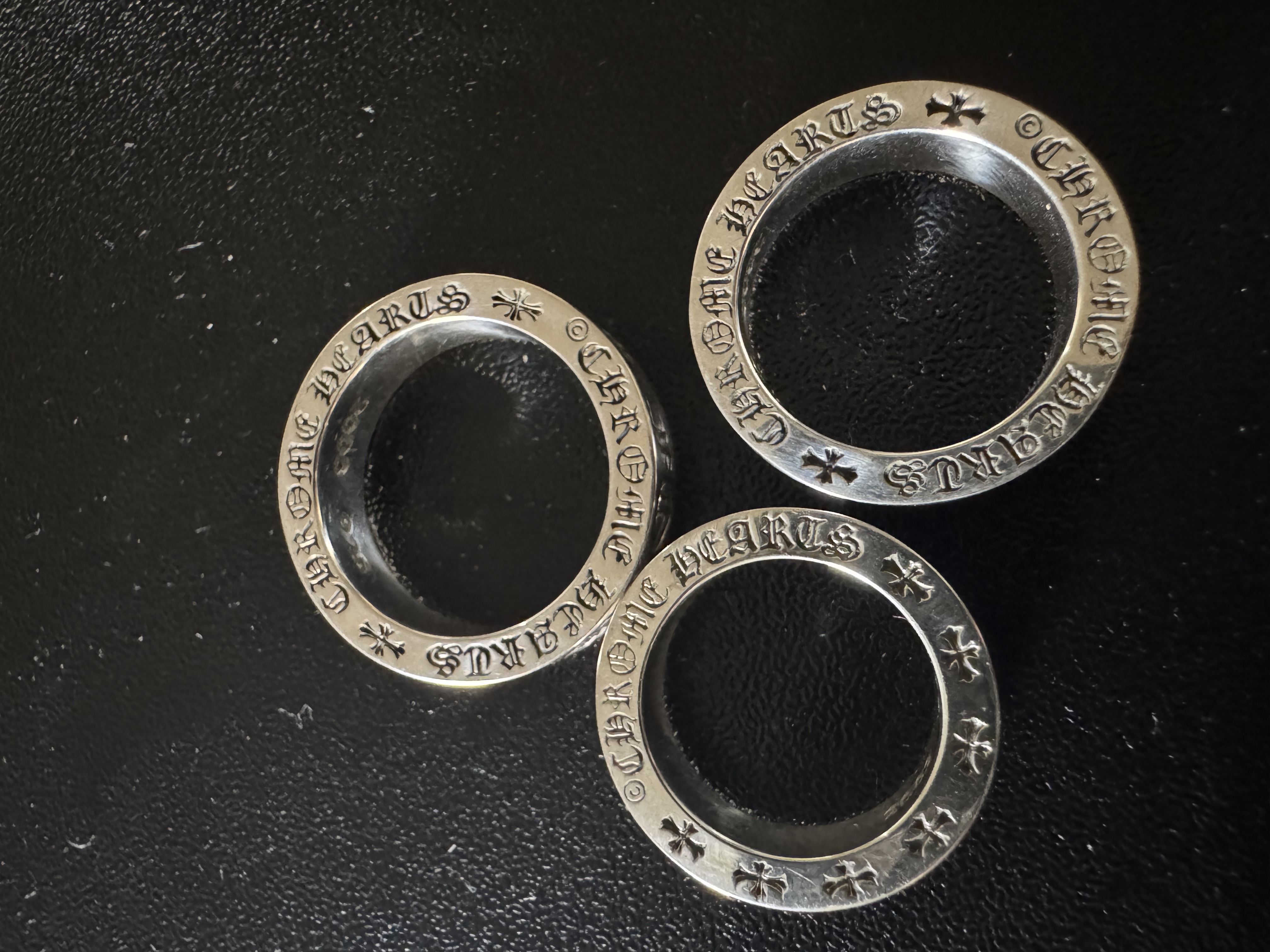 Chrome Hearts Cross Ring - Gothic 925 Sterling Silver Jewelry | David Studio