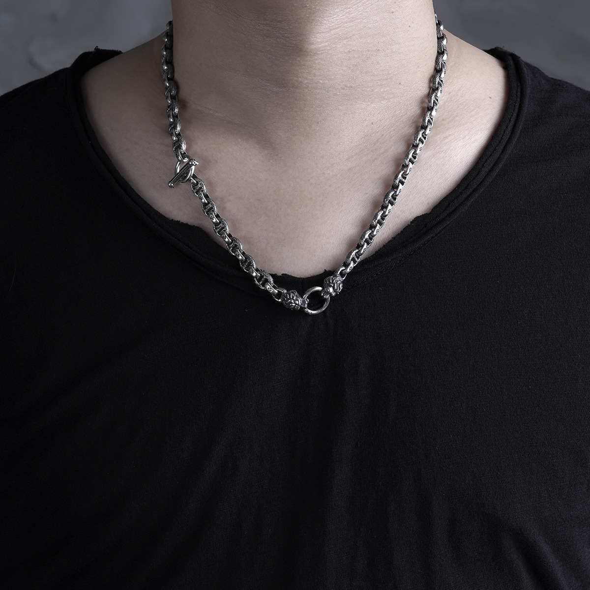 Chrome Hearts Cross Ring - Gothic 925 Sterling Silver Jewelry | David Studio