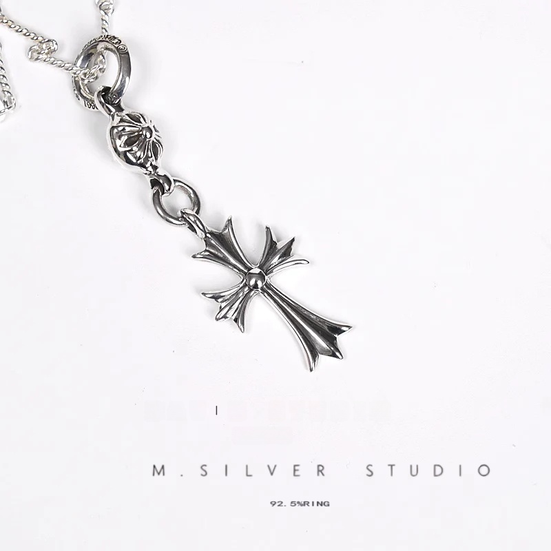 Chrome Hearts Cross Ring - Gothic 925 Sterling Silver Jewelry | David Studio