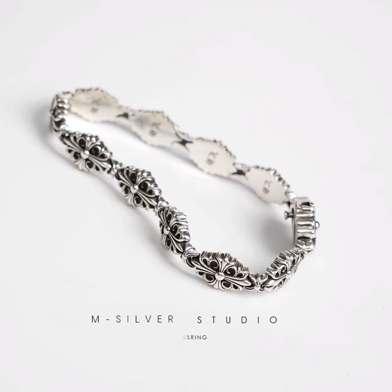 Chrome Hearts Cross Ring - Gothic 925 Sterling Silver Jewelry | David Studio