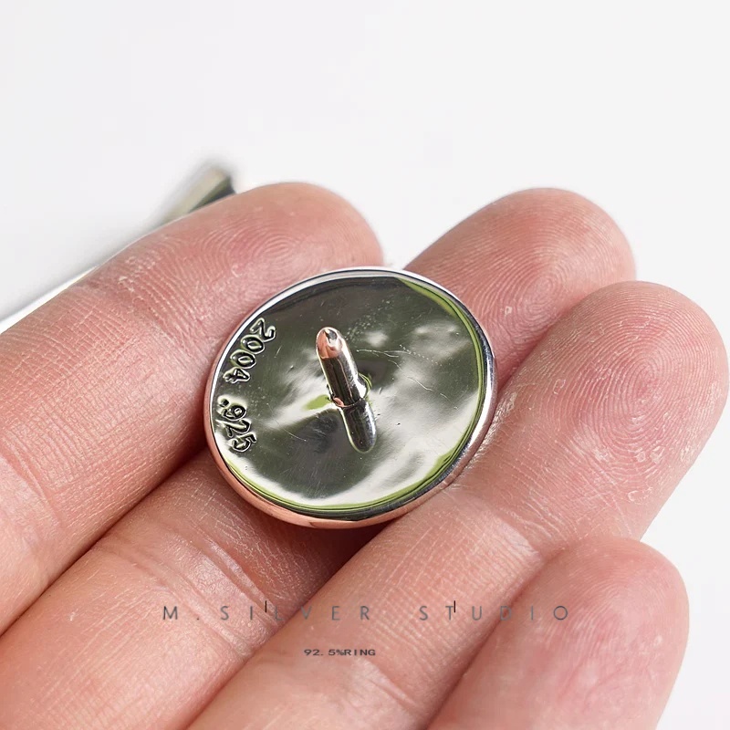 Chrome Hearts Cross Ring - Gothic 925 Sterling Silver Jewelry | David Studio