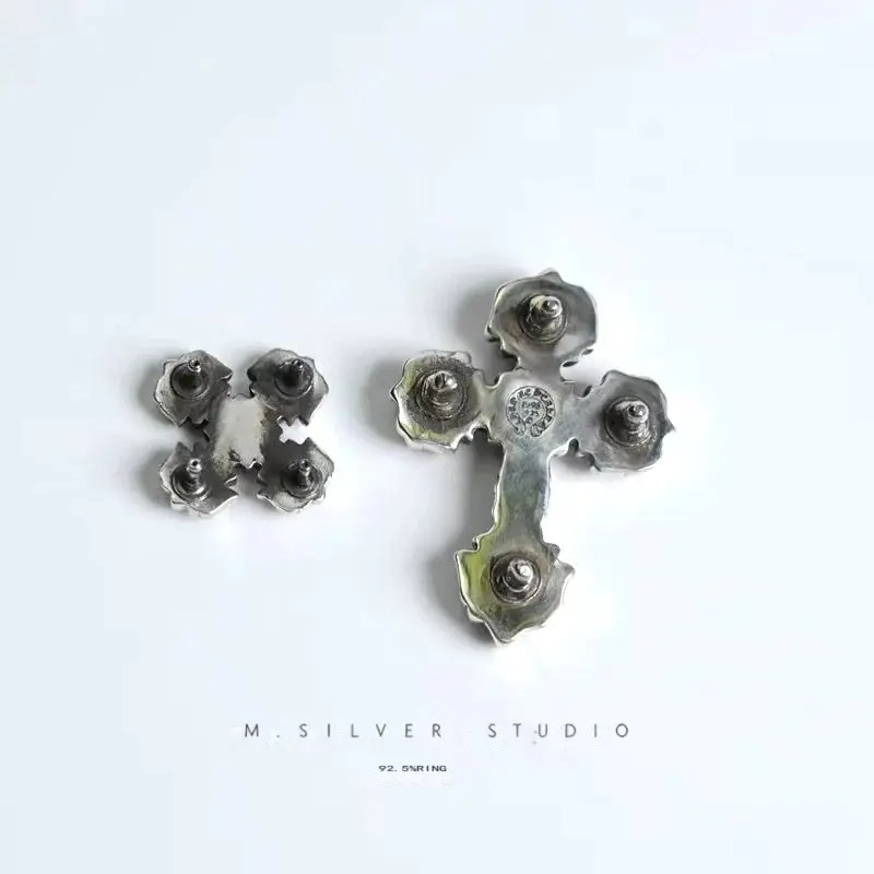 Chrome Hearts Cross Ring - Gothic 925 Sterling Silver Jewelry | David Studio