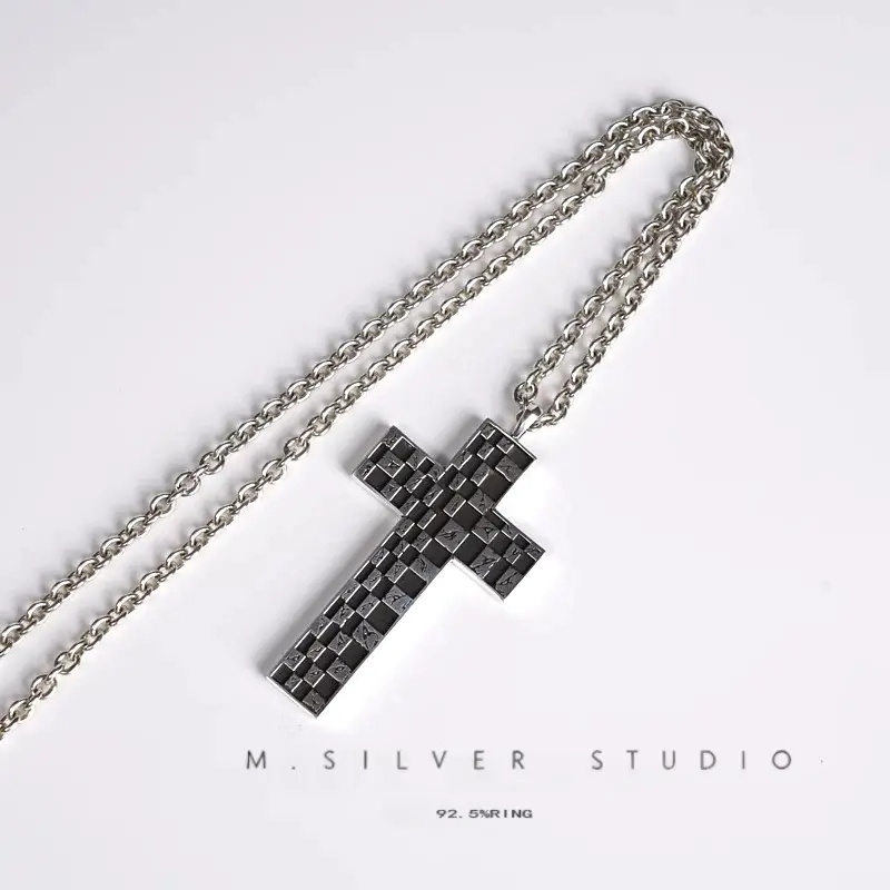 Chrome Hearts Cross Ring - Gothic 925 Sterling Silver Jewelry | David Studio