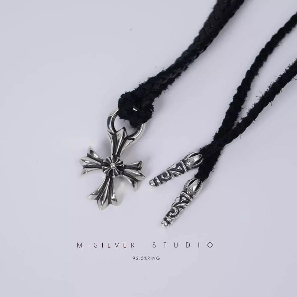 Chrome Hearts Cross Ring - Gothic 925 Sterling Silver Jewelry | David Studio