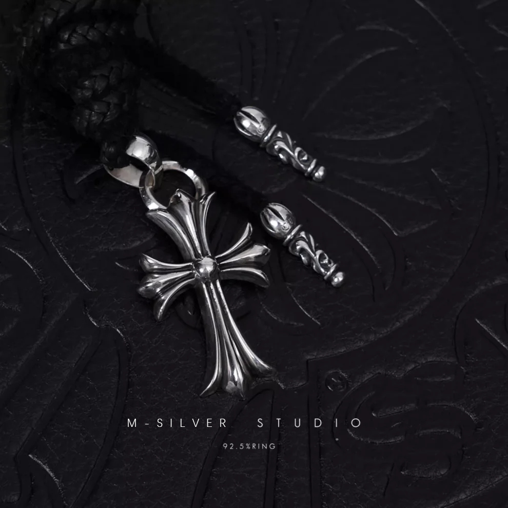 Chrome Hearts Cross Ring - Gothic 925 Sterling Silver Jewelry | David Studio