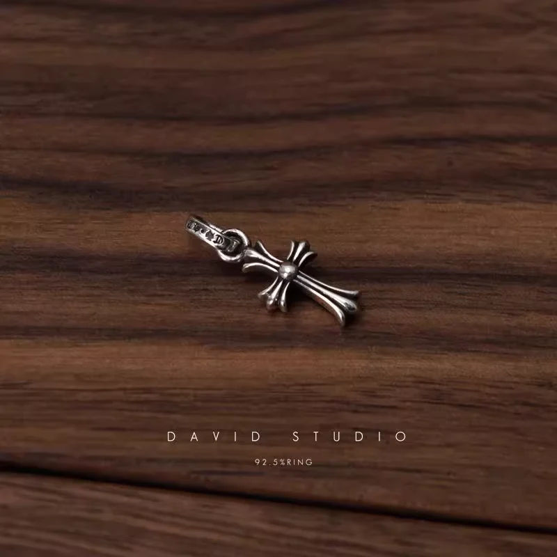 Chrome Hearts Cross Ring - Gothic 925 Sterling Silver Jewelry | David Studio