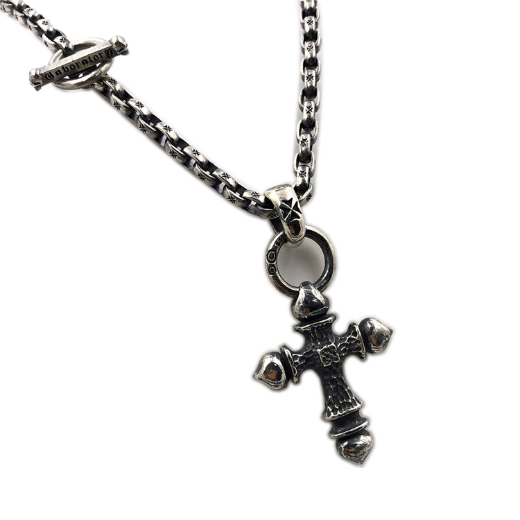 Chrome Hearts Cross Ring - Gothic 925 Sterling Silver Jewelry | David Studio