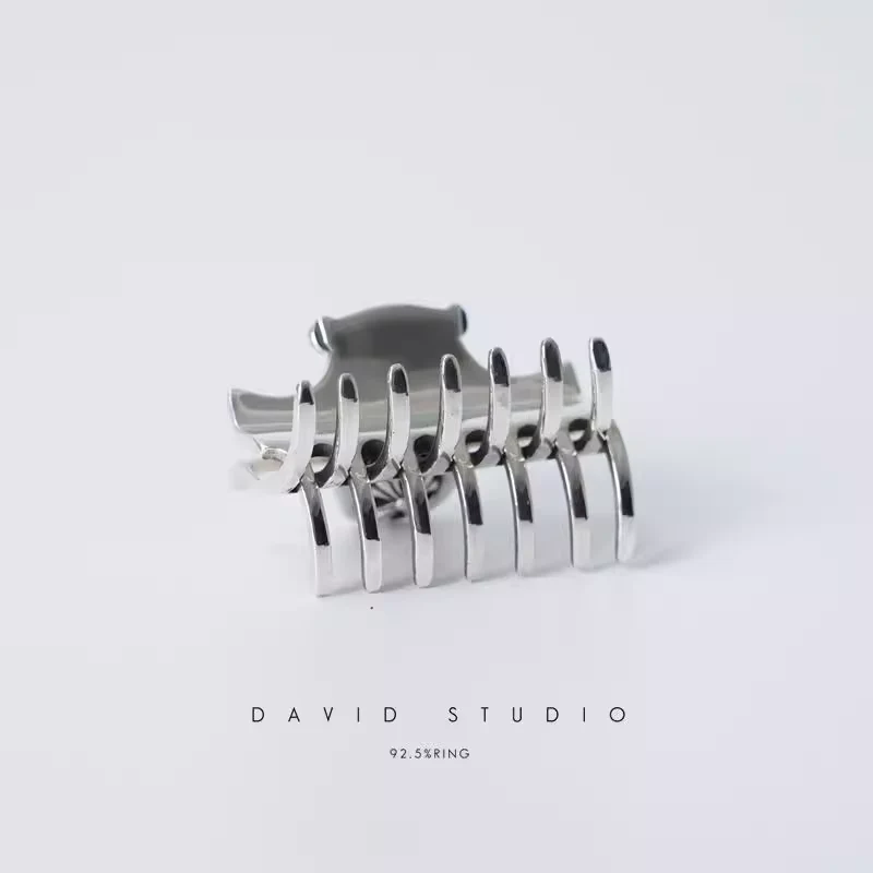 Chrome Hearts Cross Ring - Gothic 925 Sterling Silver Jewelry | David Studio