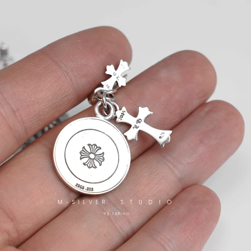 Chrome Hearts Cross Ring - Gothic 925 Sterling Silver Jewelry | David Studio