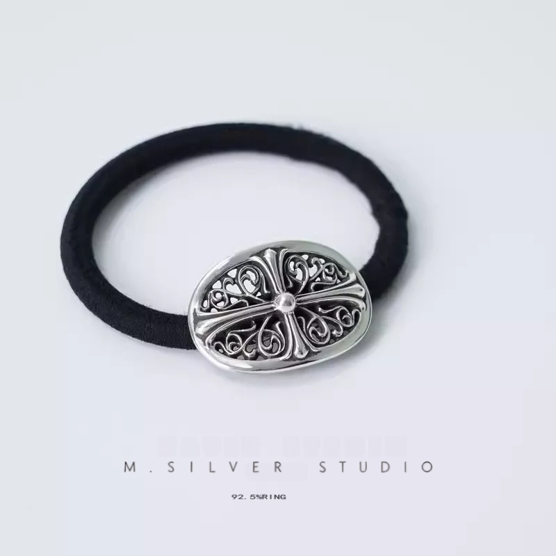 Chrome Hearts Cross Ring - Gothic 925 Sterling Silver Jewelry | David Studio