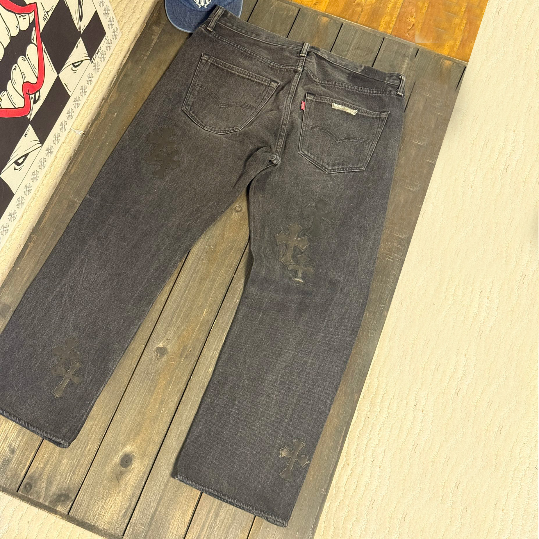 Chrome Hearts Cross Ring - Gothic 925 Sterling Silver Jewelry | David Studio