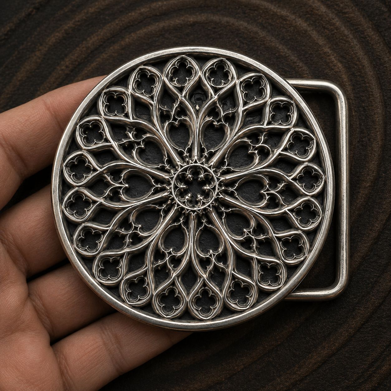 Chrome Hearts Cross Ring - Gothic 925 Sterling Silver Jewelry | David Studio