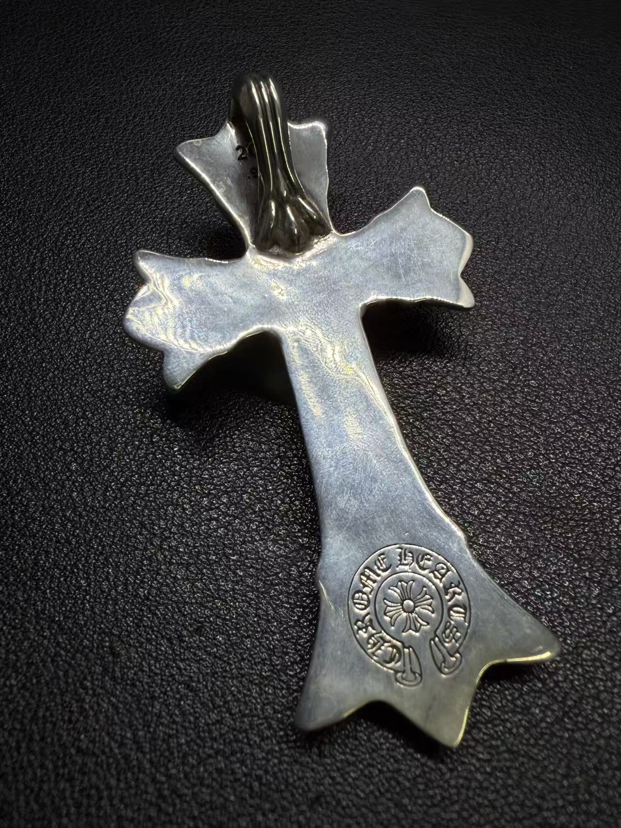 Chrome Hearts Cross Ring - Gothic 925 Sterling Silver Jewelry | David Studio