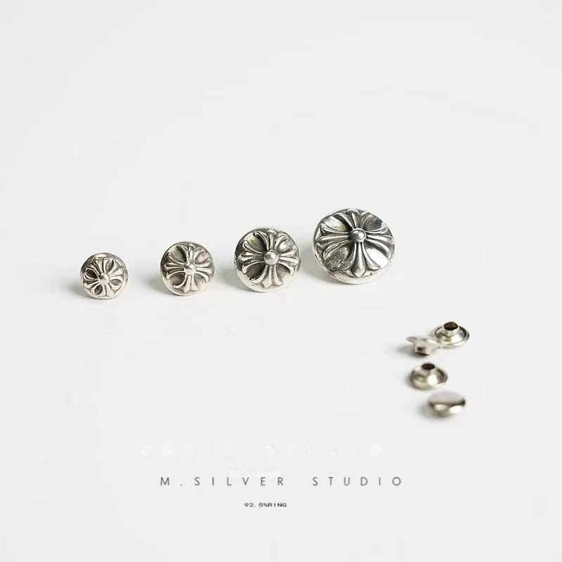 Chrome Hearts Cross Ring - Gothic 925 Sterling Silver Jewelry | David Studio