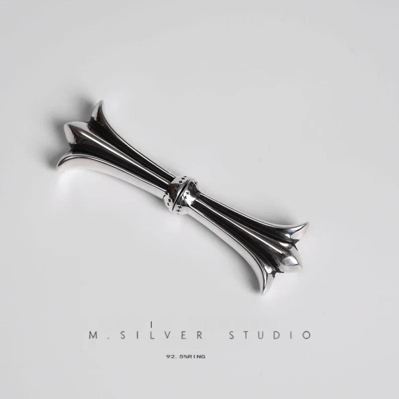 Chrome Hearts Cross Ring - Gothic 925 Sterling Silver Jewelry | David Studio