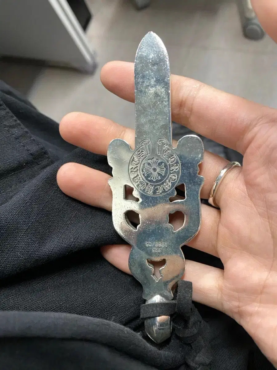 Chrome Hearts Cross Ring - Gothic 925 Sterling Silver Jewelry | David Studio