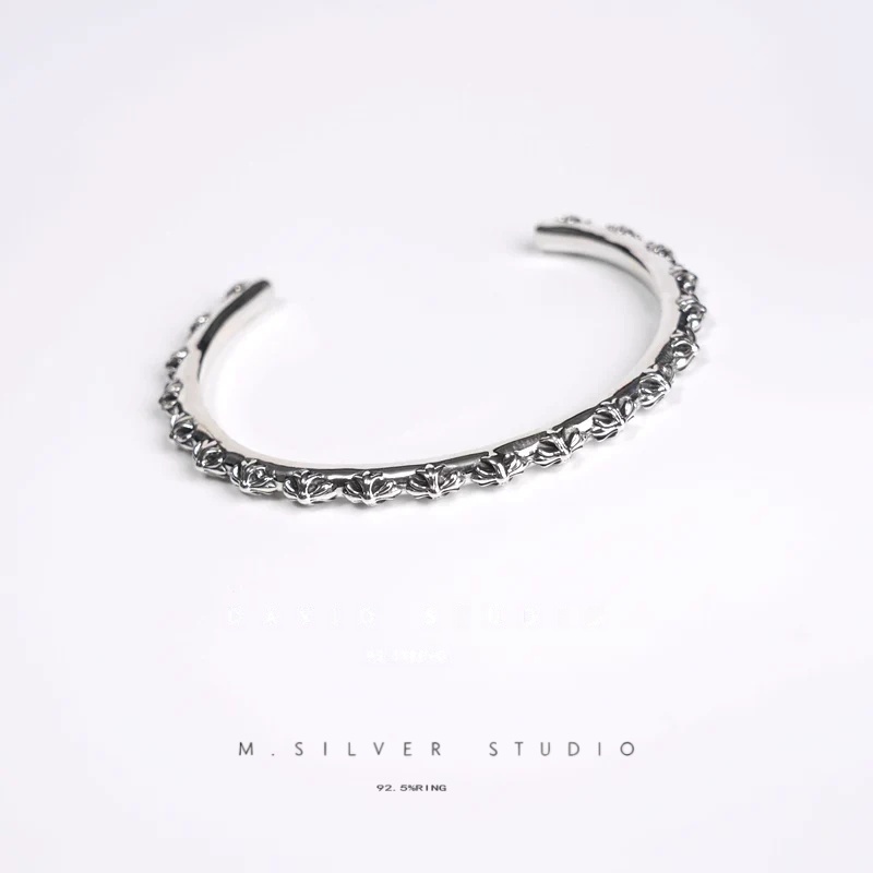 Chrome Hearts Cross Ring - Gothic 925 Sterling Silver Jewelry | David Studio