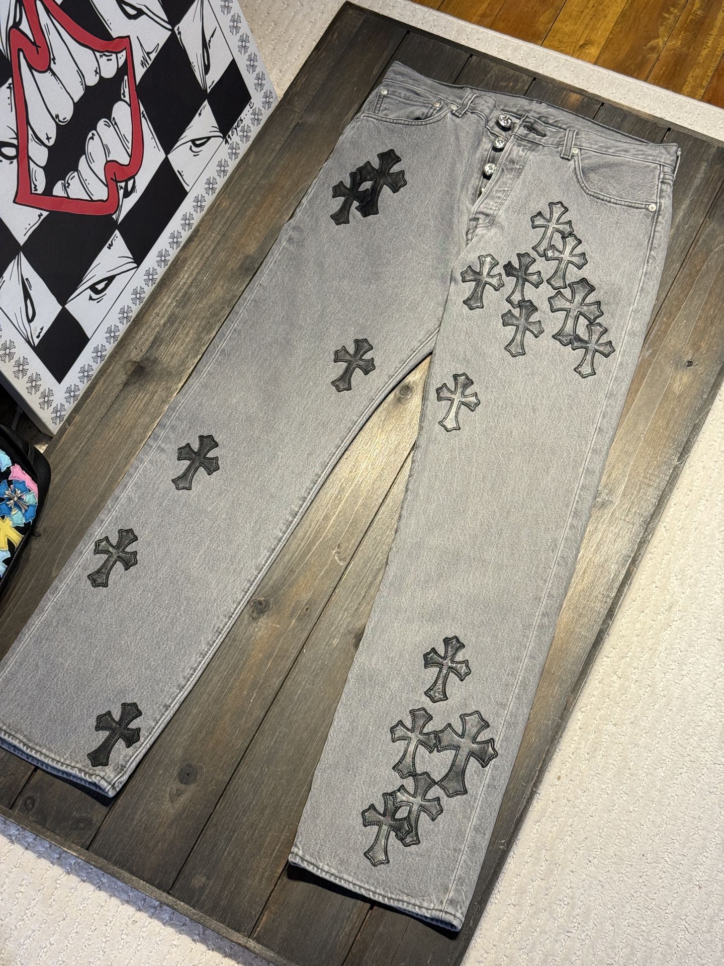 Chrome Hearts Cross Ring - Gothic 925 Sterling Silver Jewelry | David Studio