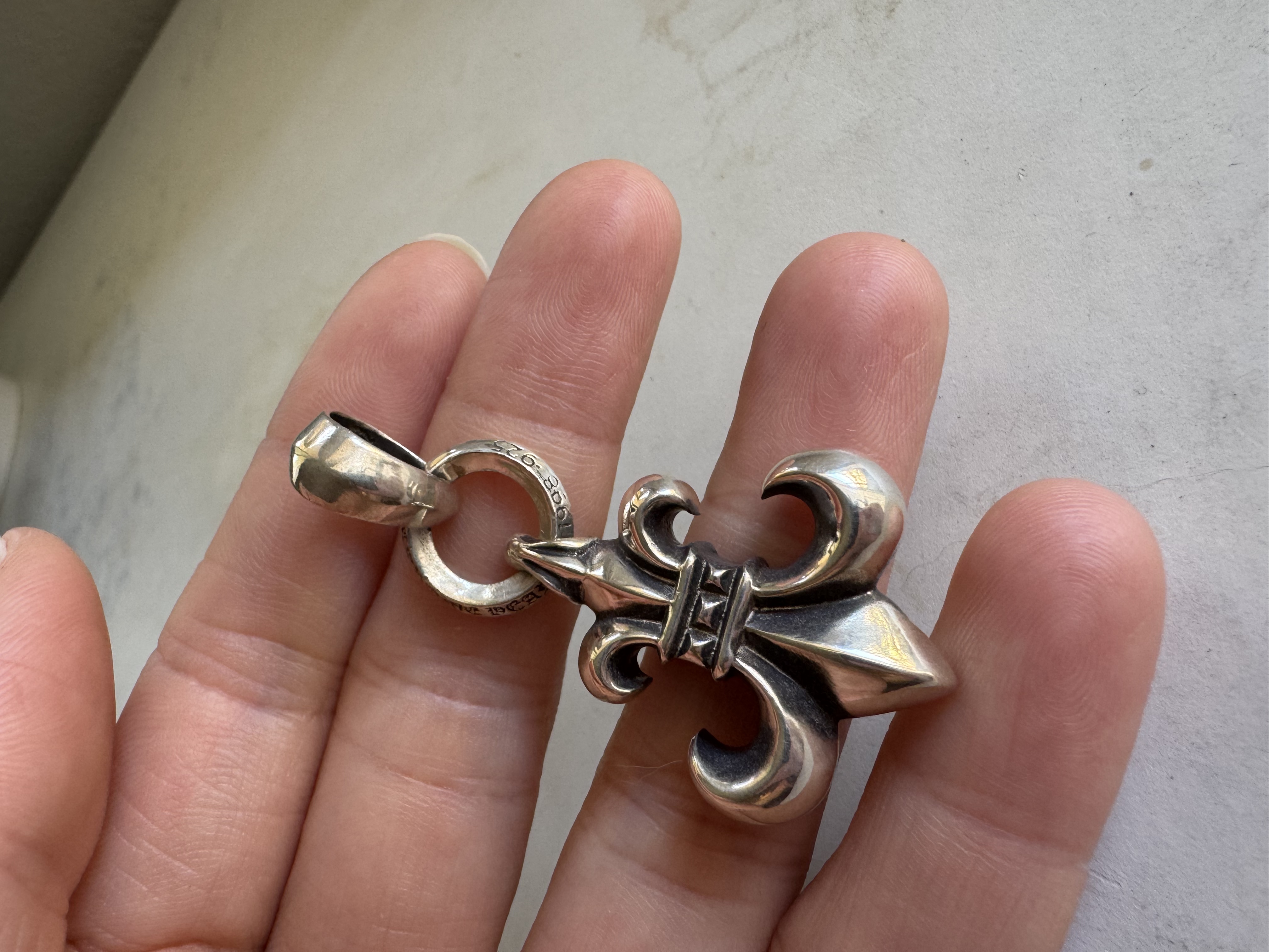 Chrome Hearts Cross Ring - Gothic 925 Sterling Silver Jewelry | David Studio