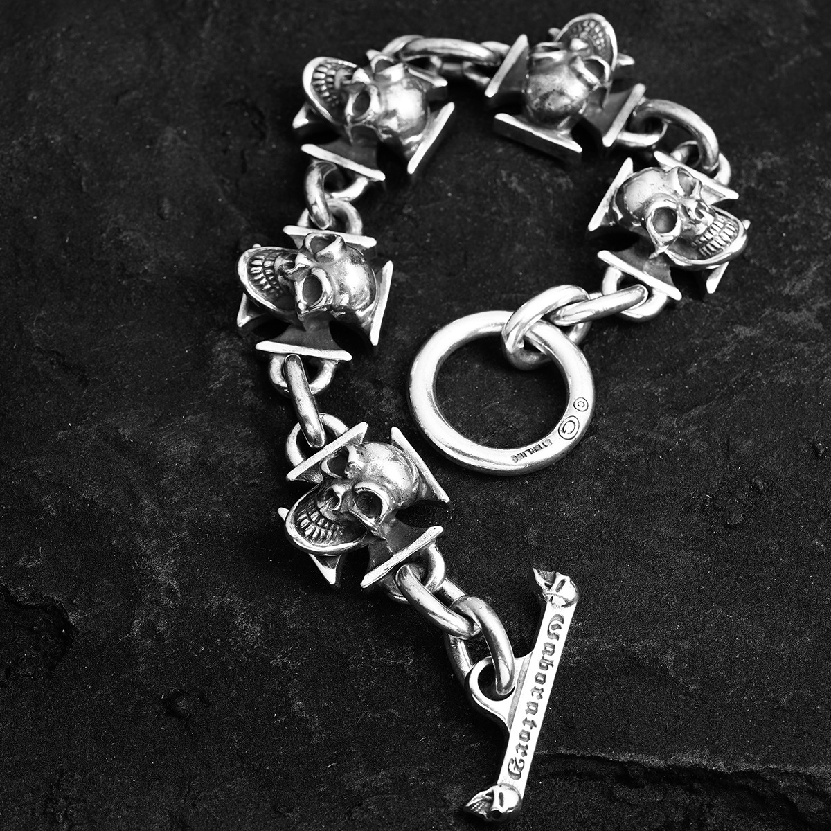 Chrome Hearts Cross Ring - Gothic 925 Sterling Silver Jewelry | David Studio