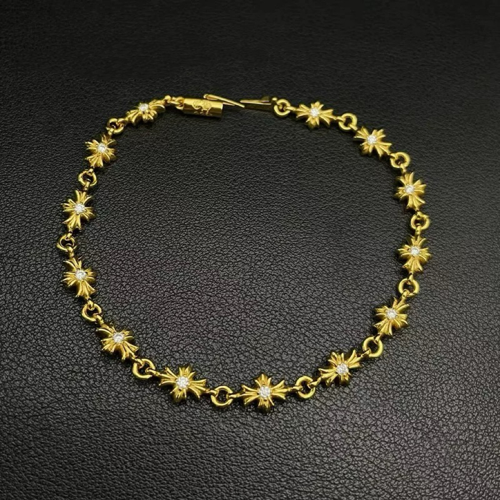 Chrome Hearts Cross Ring - Gothic 925 Sterling Silver Jewelry | David Studio