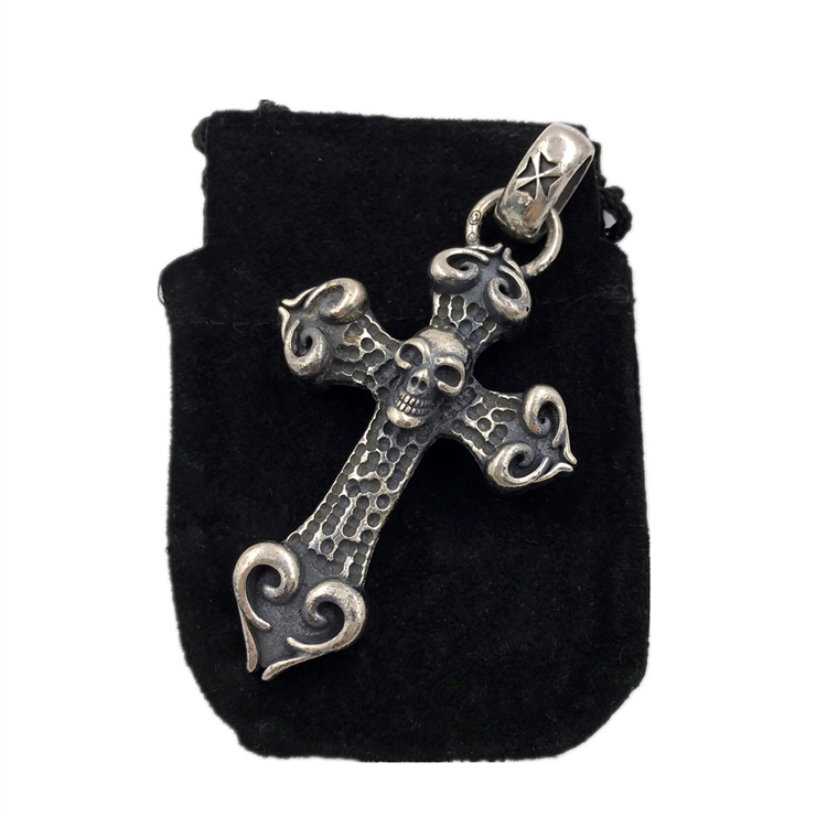 Chrome Hearts Cross Ring - Gothic 925 Sterling Silver Jewelry | David Studio