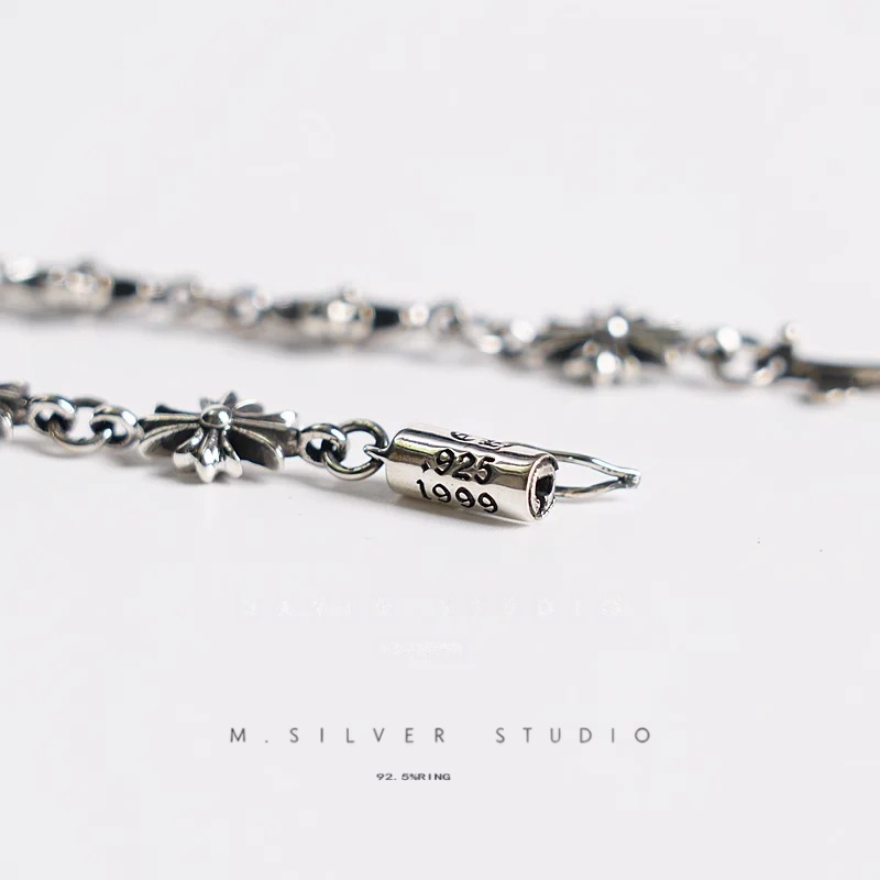 Chrome Hearts Cross Ring - Gothic 925 Sterling Silver Jewelry | David Studio