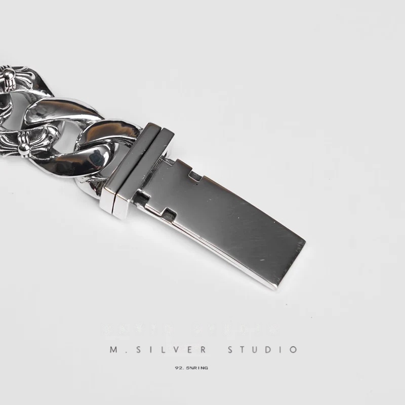 Chrome Hearts Cross Ring - Gothic 925 Sterling Silver Jewelry | David Studio